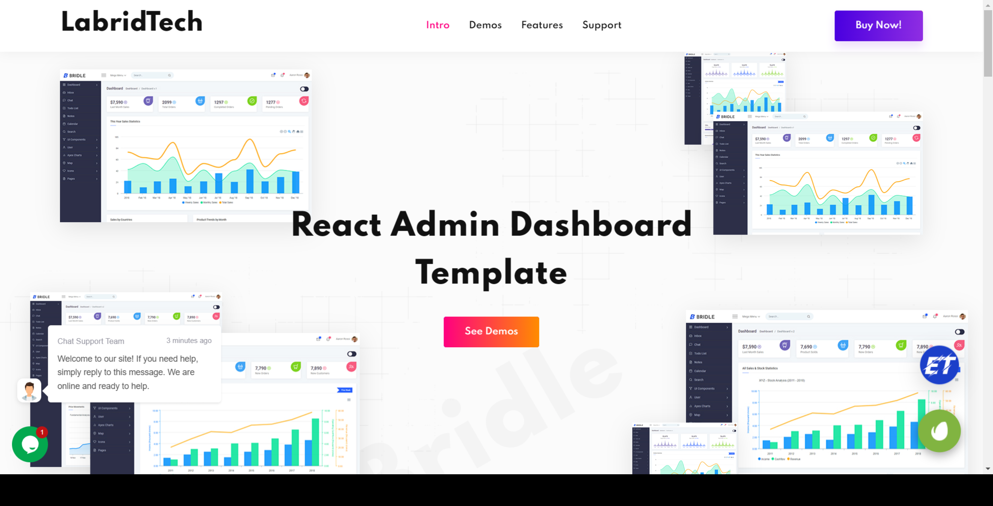 Dashboard preview